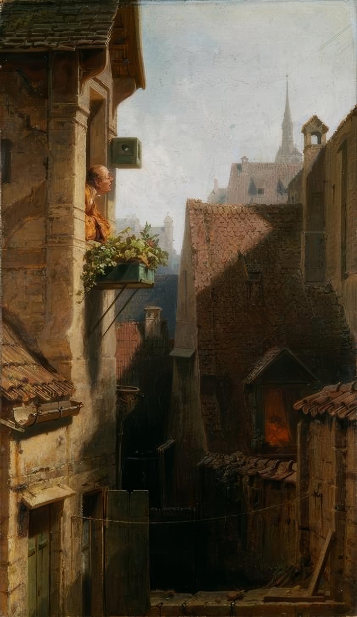 Hypokonderen av Carl Spitzweg
