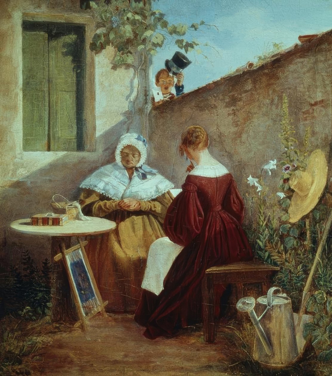 Kjærlighetsbrevet av Carl Spitzweg
