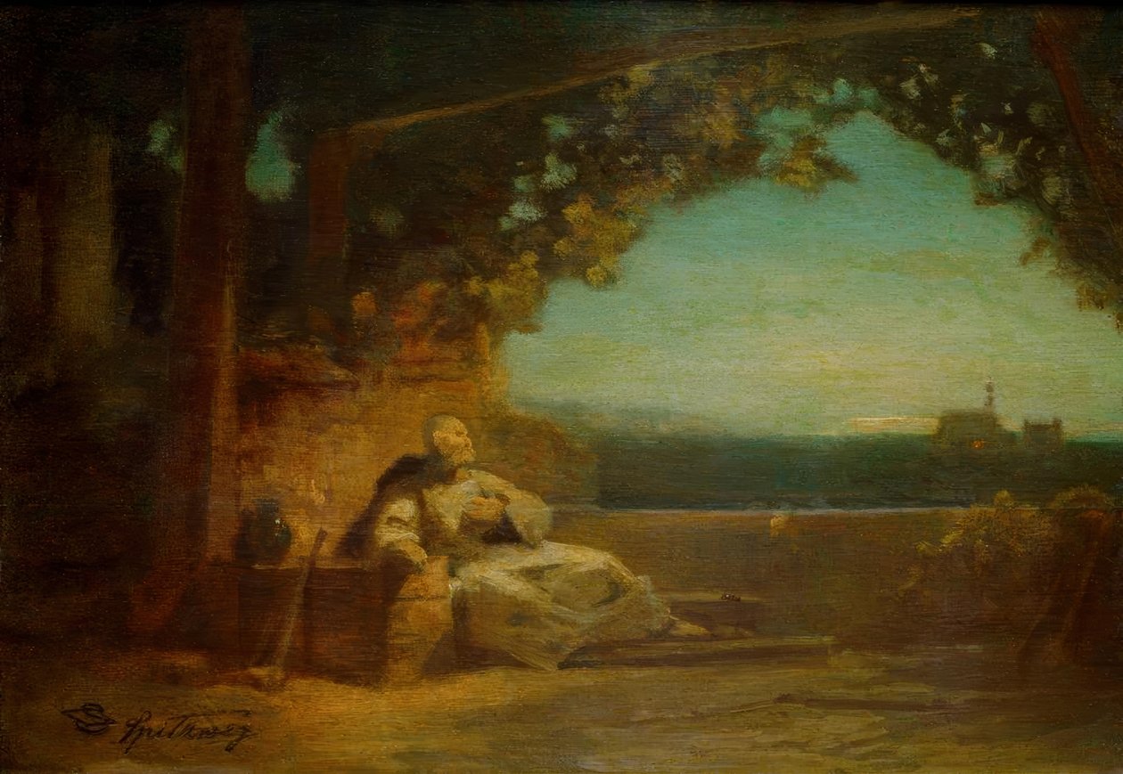 Ridder Toggenburg av Carl Spitzweg
