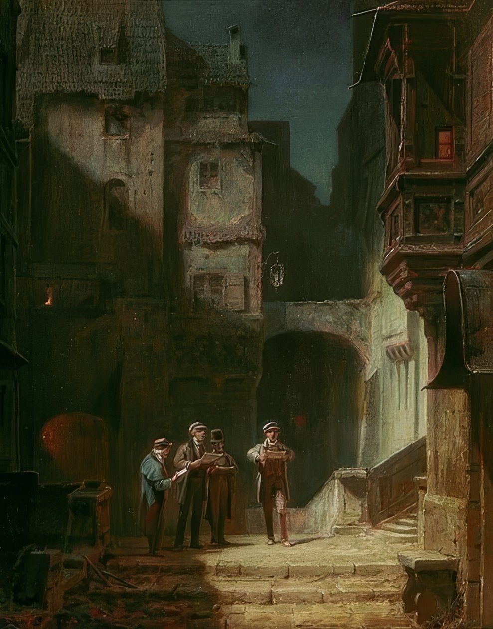 serenade av Carl Spitzweg