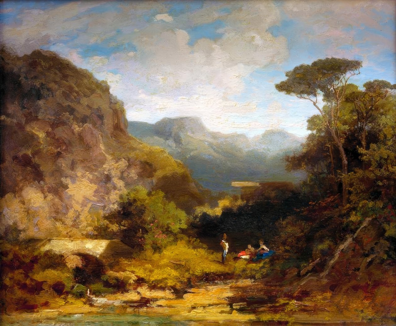 Sørlandskap av Carl Spitzweg