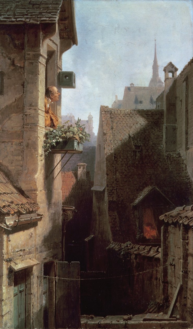 Hypokonderen av Carl Spitzweg