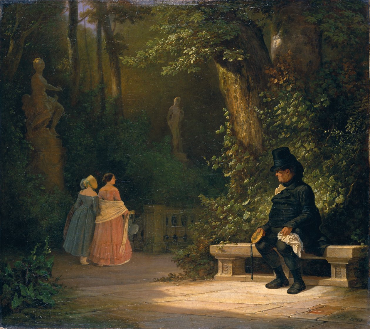 Enkemannen av Carl Spitzweg