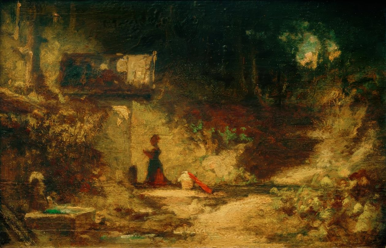 Foran skogkapellet av Carl Spitzweg