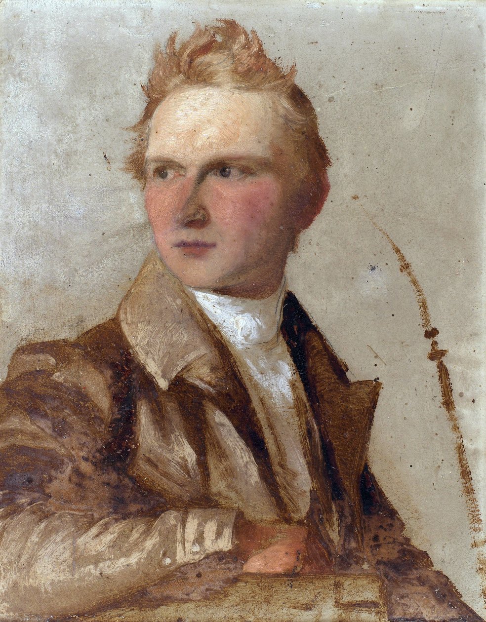 Portrett av Wilhelm von Kuegelgen (1802-1867) av Neff, Timofei Andreyevich (Carl Timoleon von Neff) (1805-1876) av Carl Timoleon von Neff