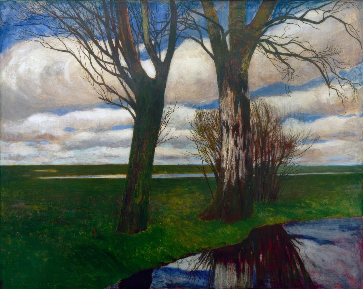 Moorlandschaft av Carl Vinnen