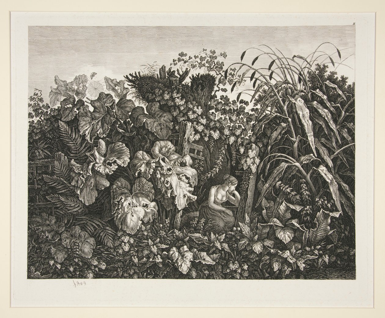 Landskap av Carl Wilhelm Kolbe the elder