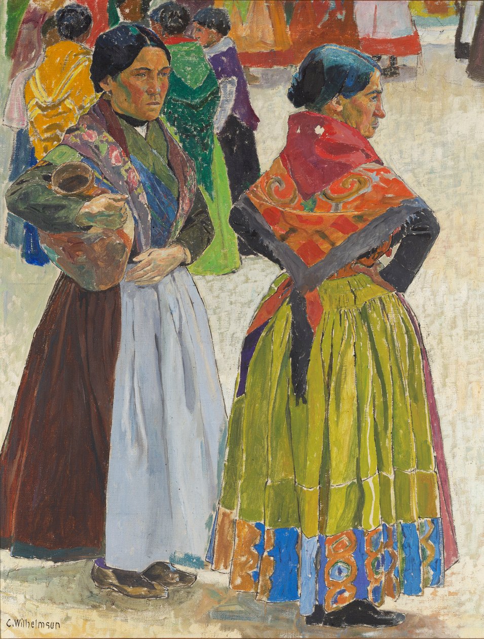 Spanske kvinner av Carl Wilhelm Wilhelmson