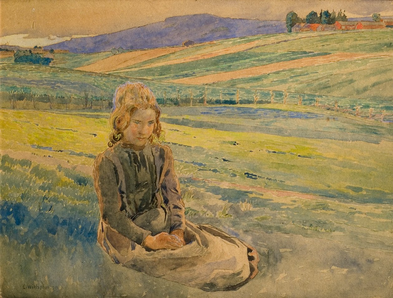 Sommerkveld av Carl Wilhelm Wilhelmson