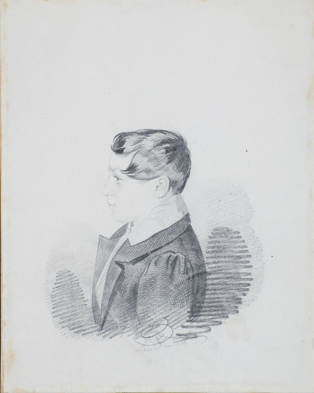 Portrett av grev Leonid Mikhailovich Golitsyn 1806-1860, 1830-årene. av Carl von Hampeln