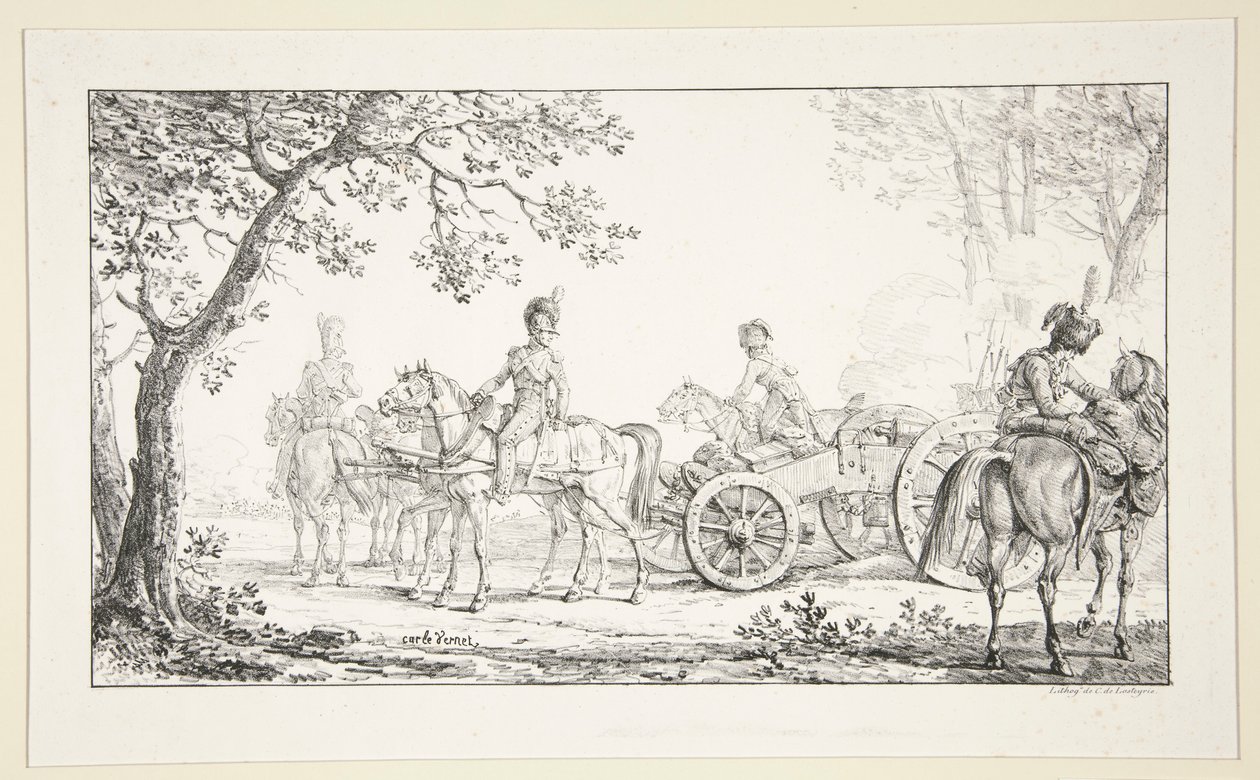 Artillerimarsj av Carle Vernet