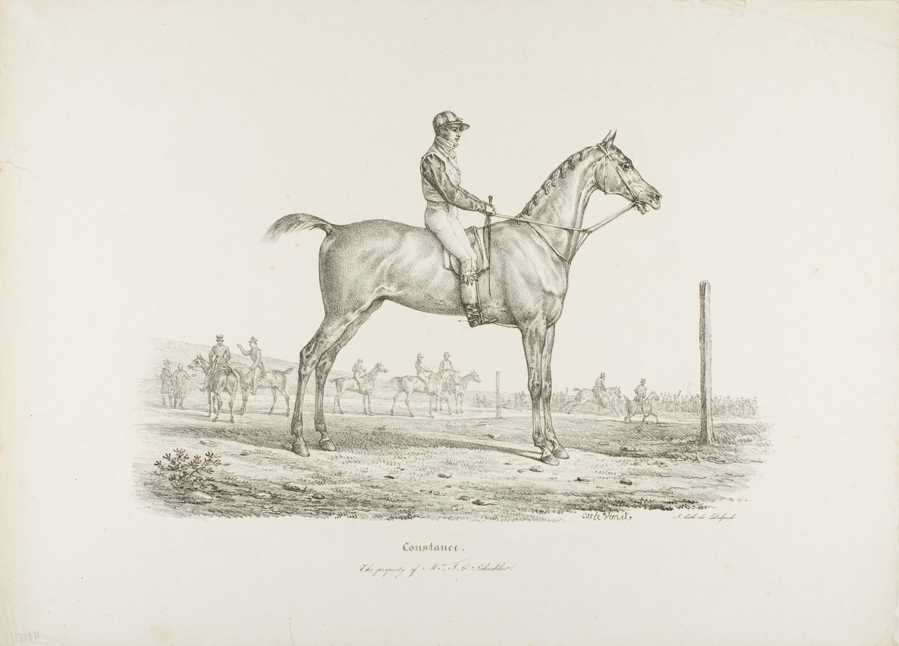 Constance, eiendommen til Mr. J.G. Schickler av Carle Vernet