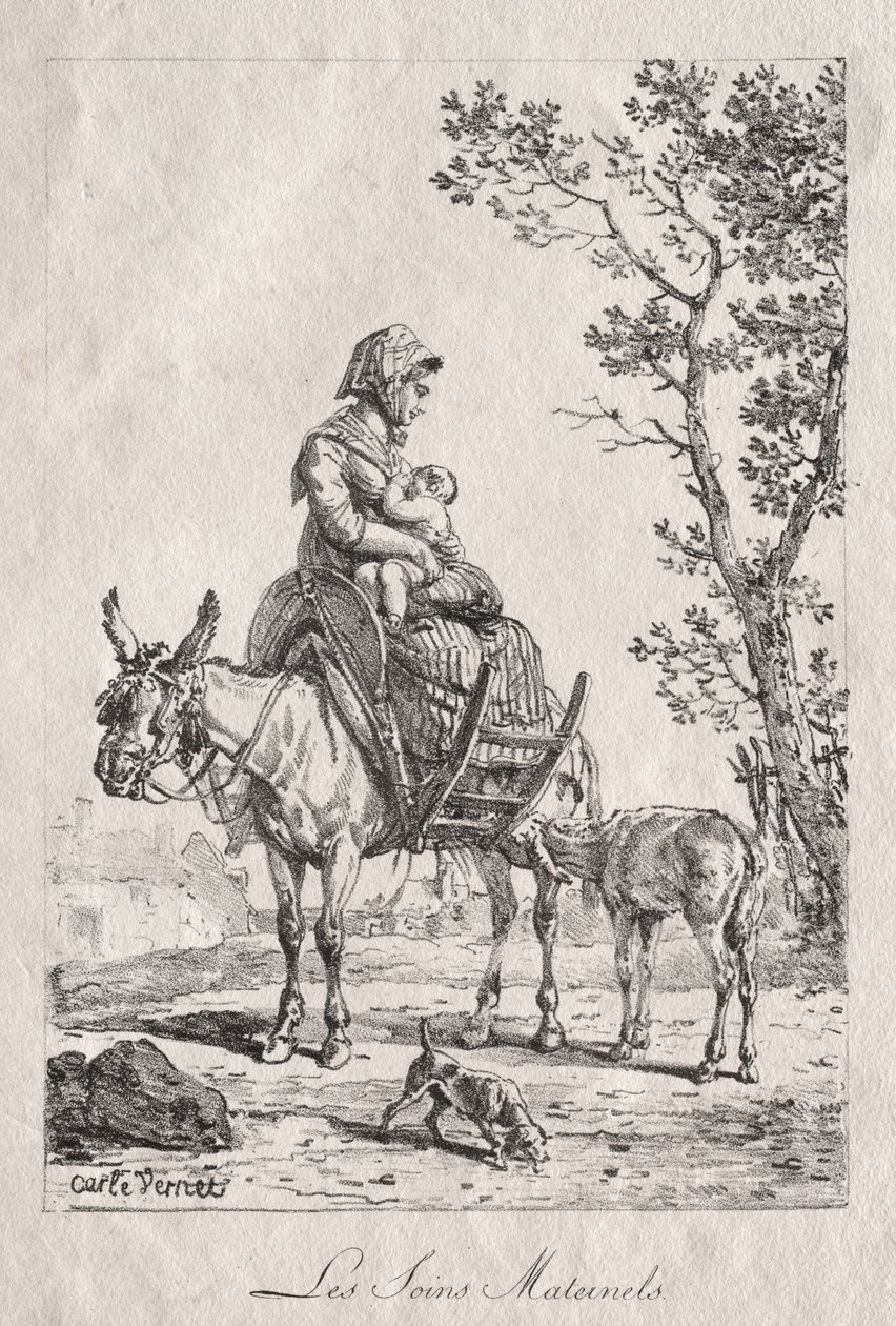 Morsomsorg av Carle Vernet