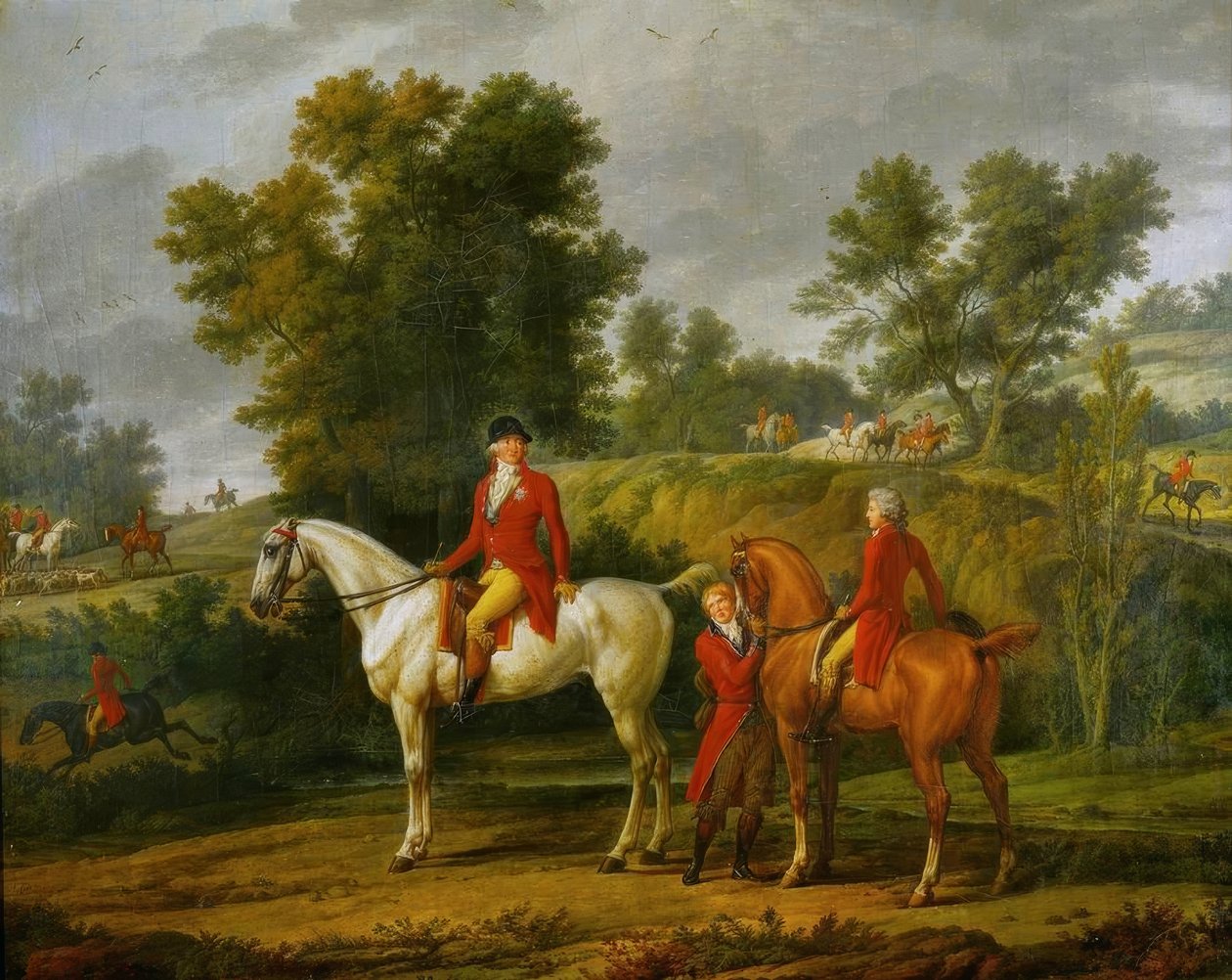 Philippe Egalite med sønn / Vernet av Carle Vernet