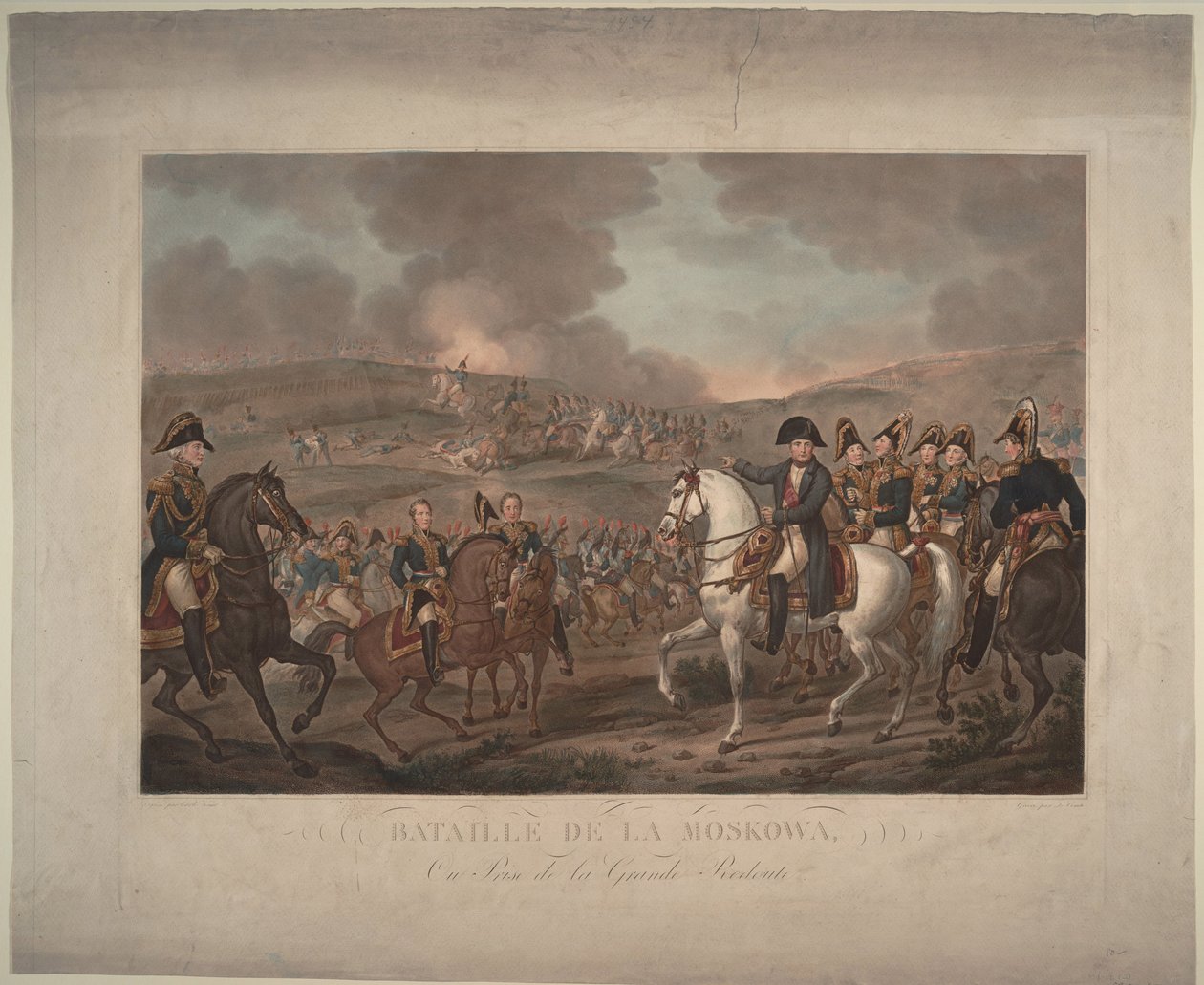 Slaget ved Borodino 26. august 1812, 1825 av Carle Vernet