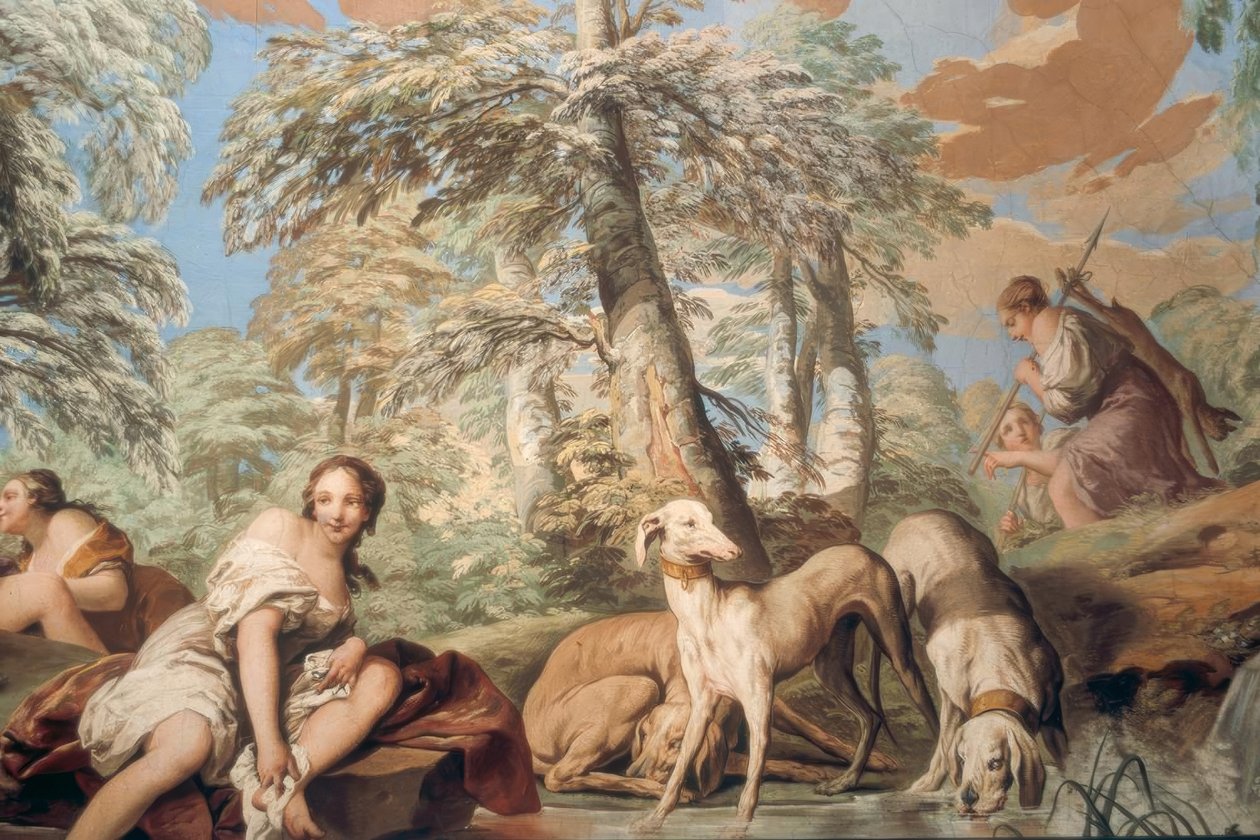 Resten av Diana av Carle van Loo
