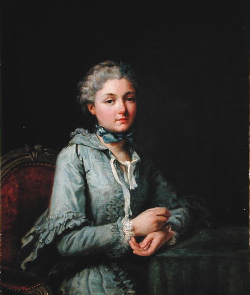 Innocente-Guillemette de Rosnyvinen de Pire, grevinne av Villeteart, 1747 av Carle van Loo