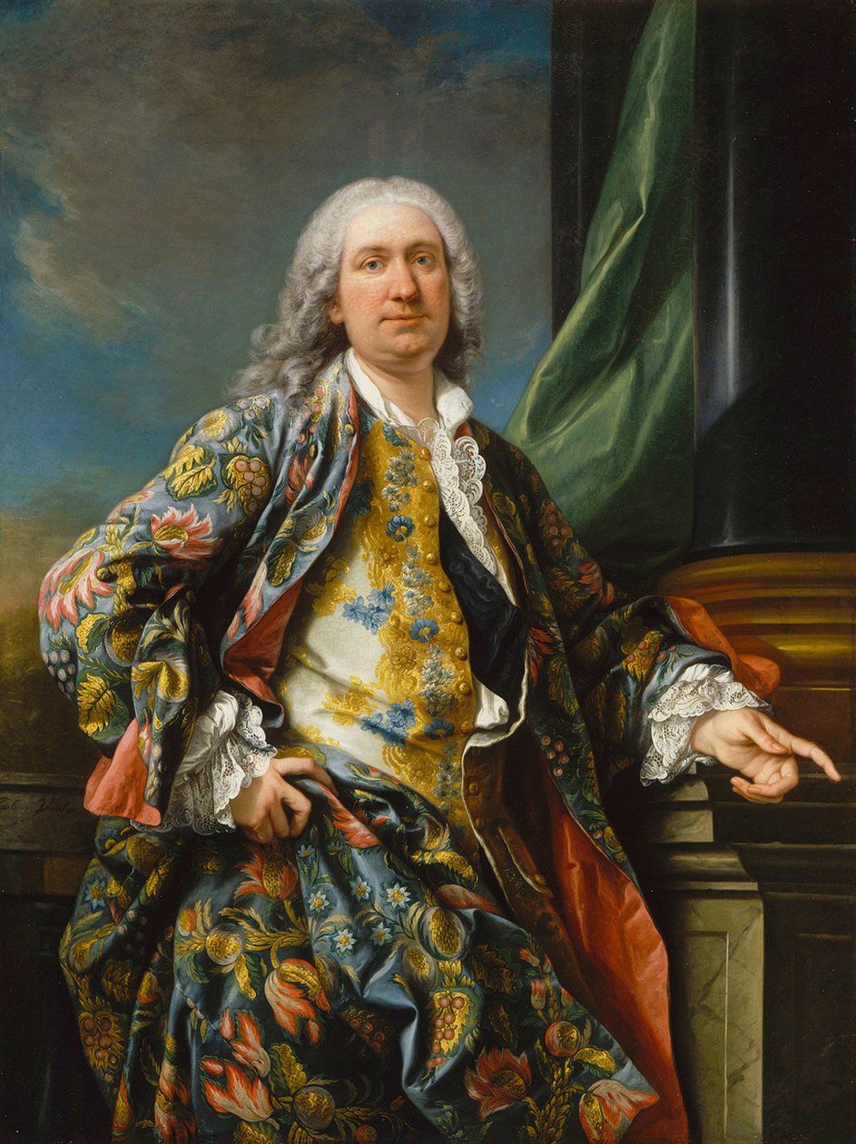 Portrett av en ukjent mann, ca 1735-1739 av Carle van Loo