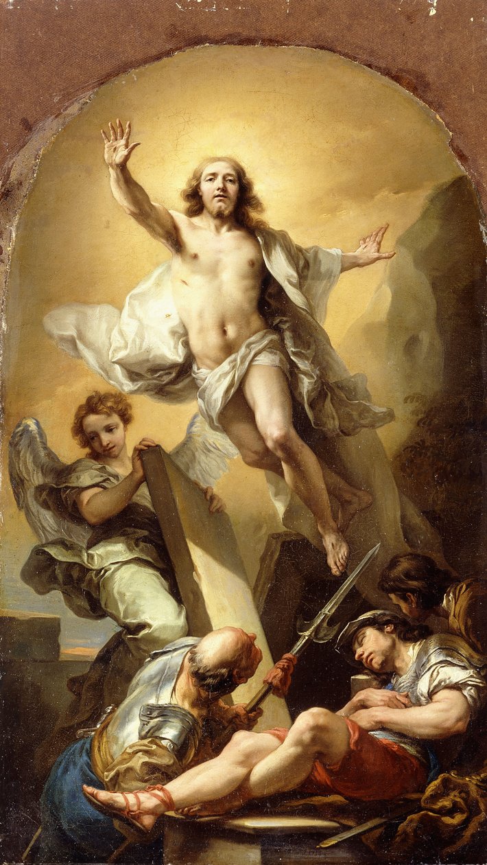 Oppstandelsen, av Carle van Loo