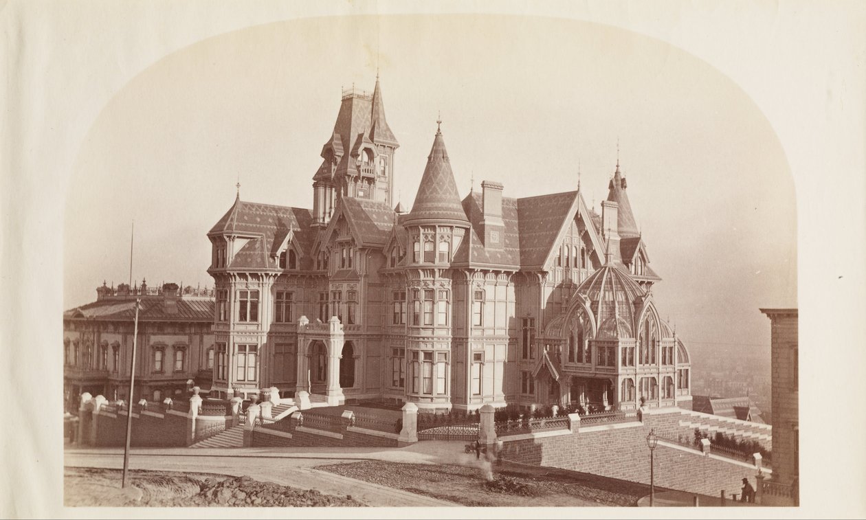 (Residence of Mrs. Hopkins S.F.) av Carleton E. Watkins
