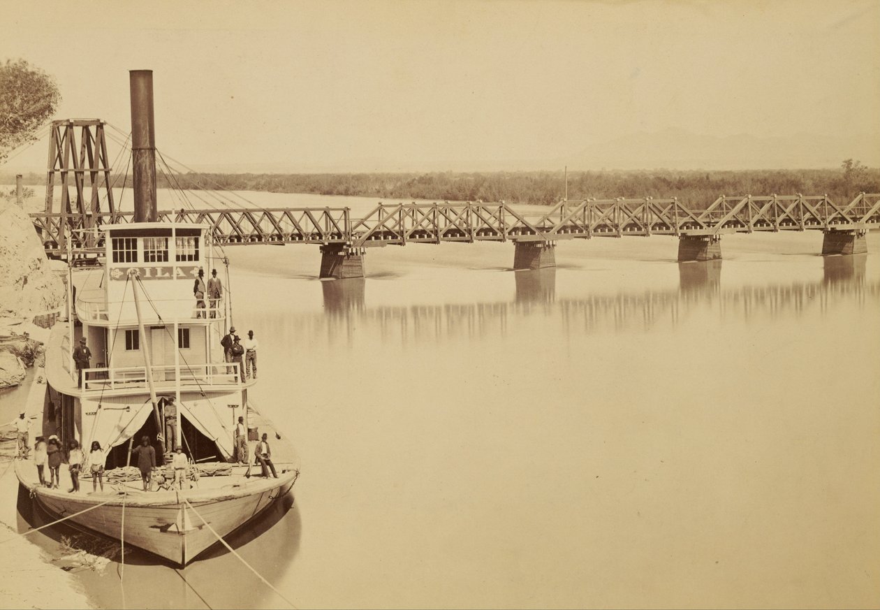 Bro over Colorado Yuma av Carleton E. Watkins