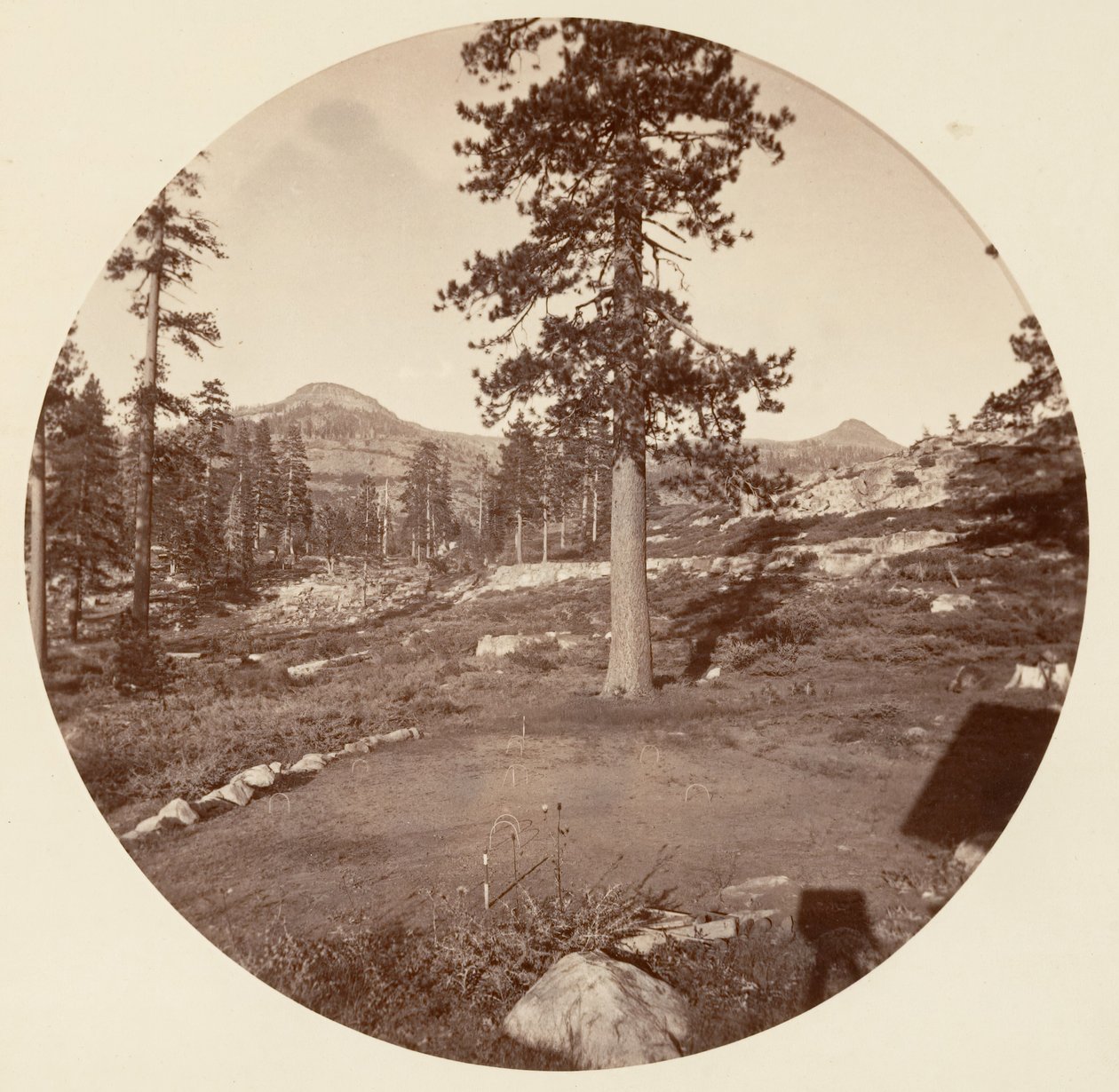 [Yosemite nasjonalpark, California], ca. 1878. av Carleton Emmons Watkins