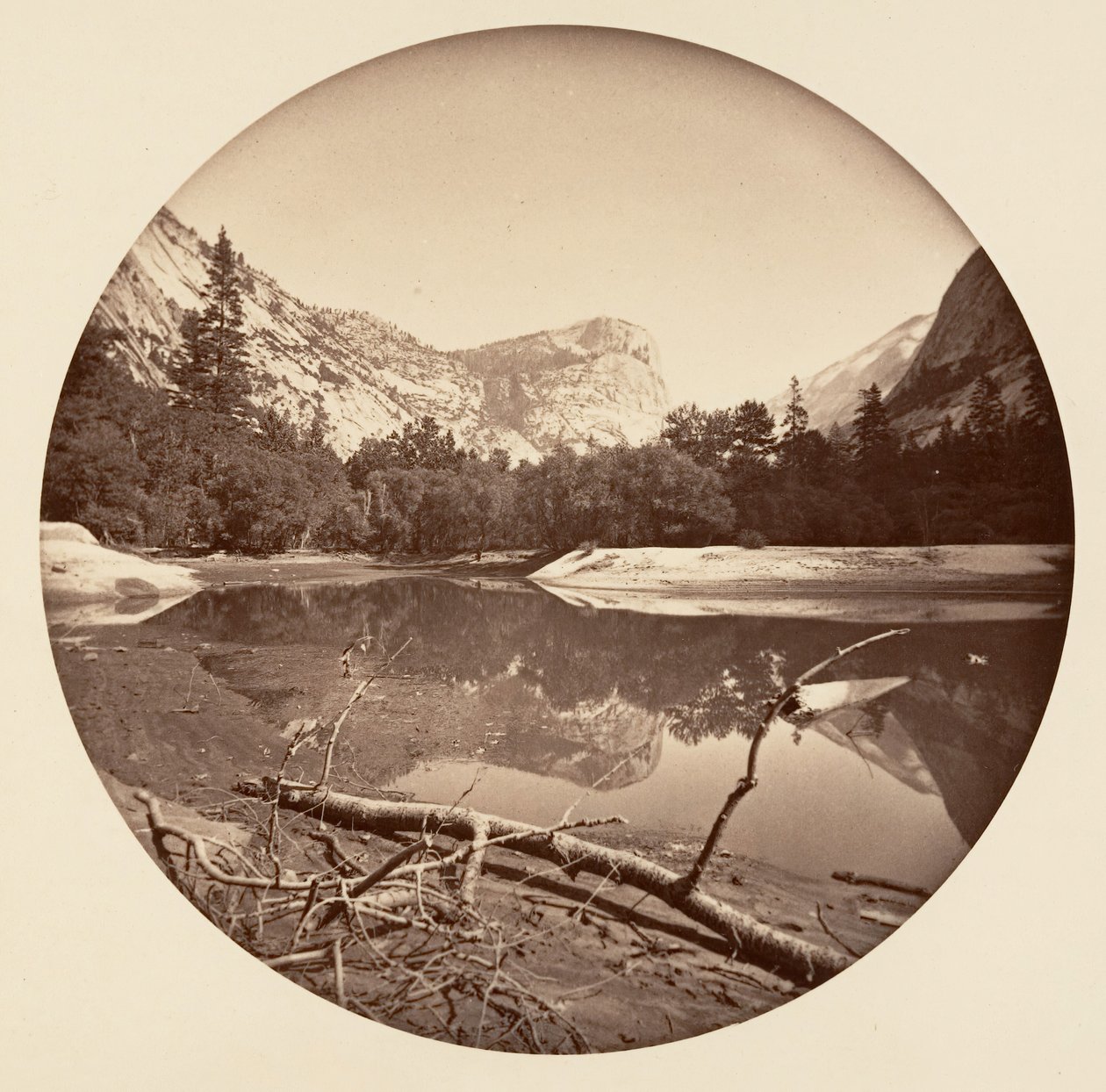 [Yosemite nasjonalpark, California], ca. 1878. av Carleton Emmons Watkins