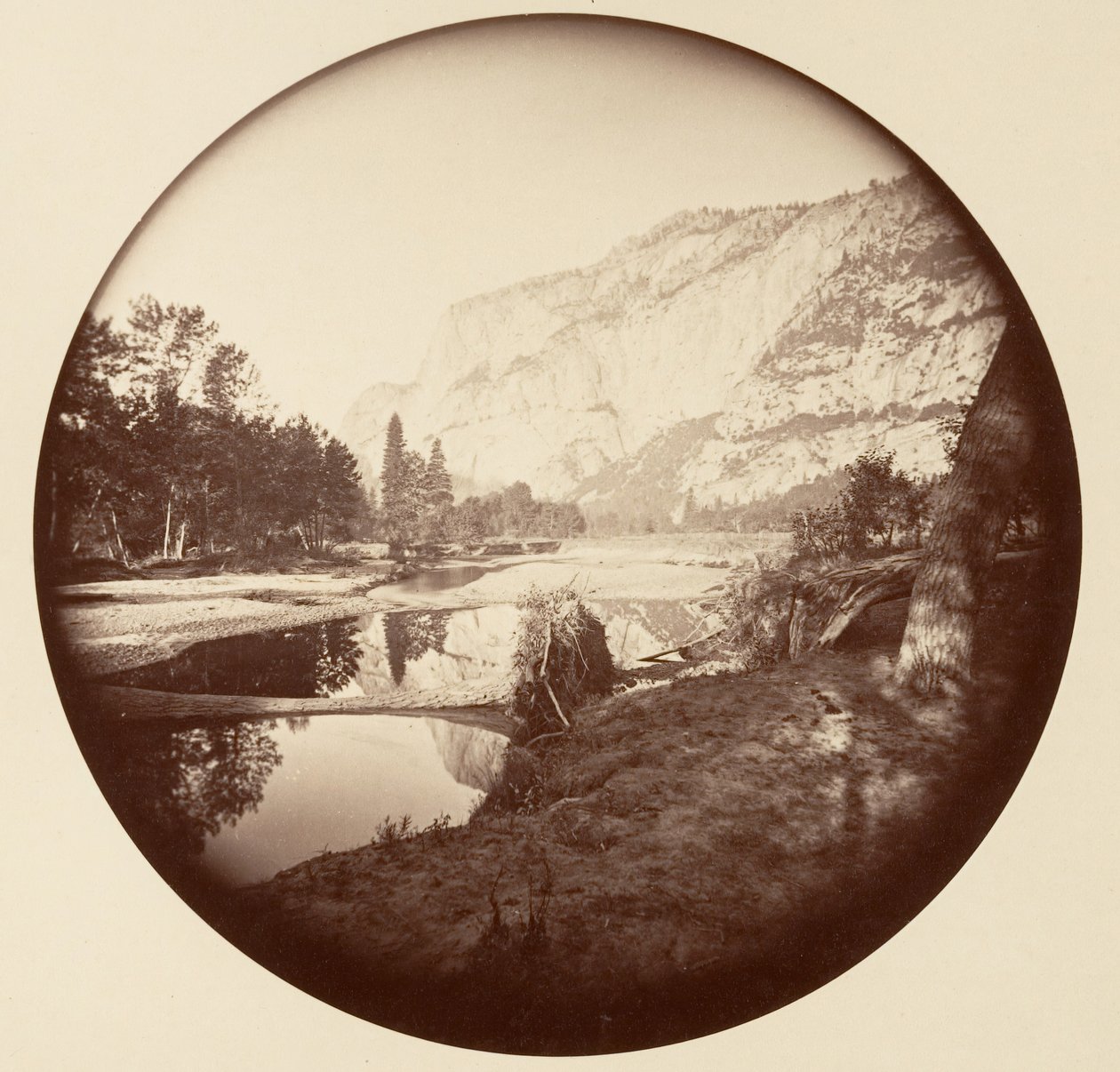 [Yosemite nasjonalpark, California], ca. 1878. av Carleton Emmons Watkins