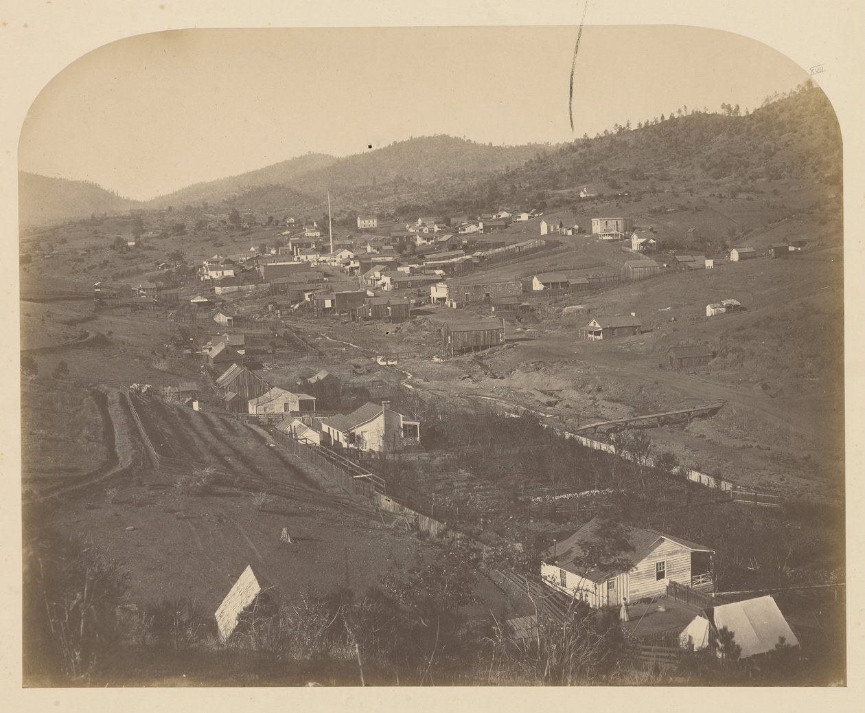 Mariposa - Øst av Carleton Watkins