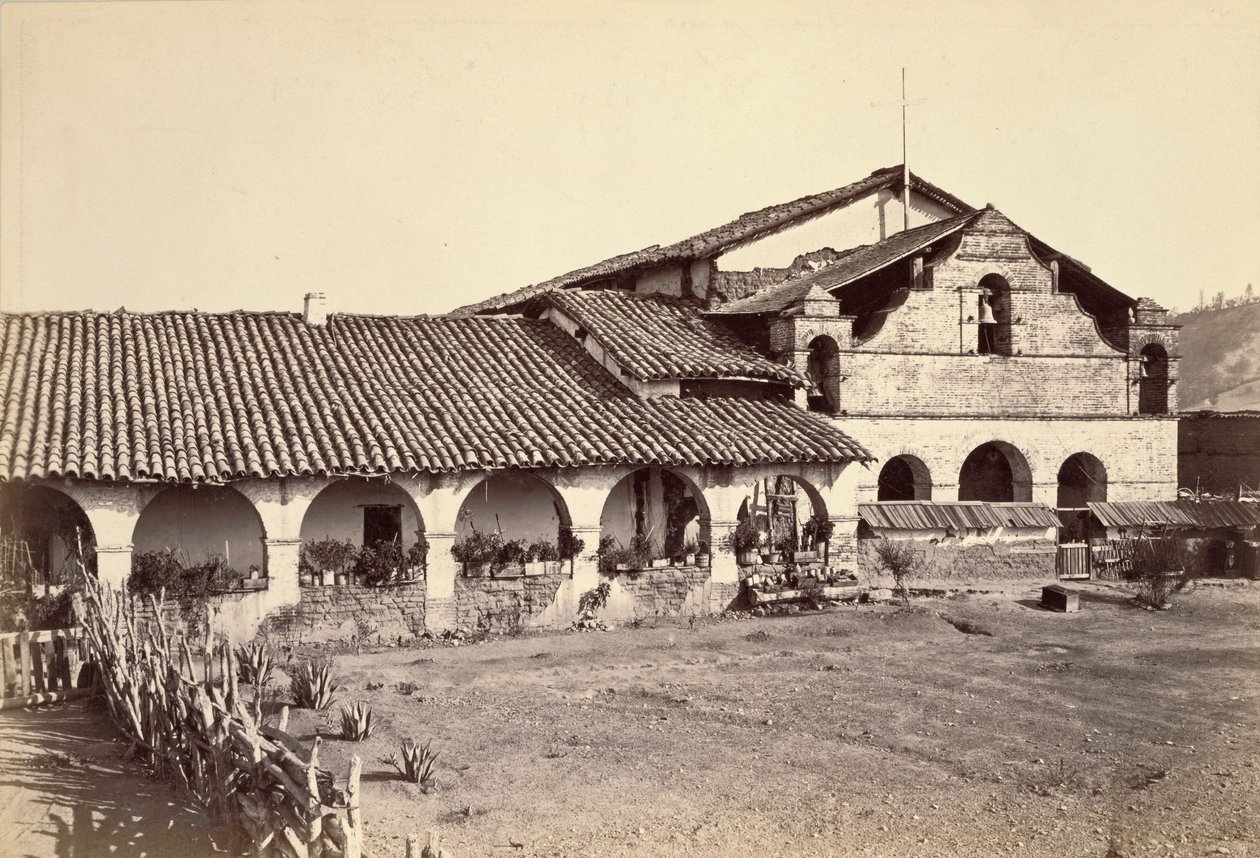 [Misjonen San Antonio de Padua] av Carleton Watkins