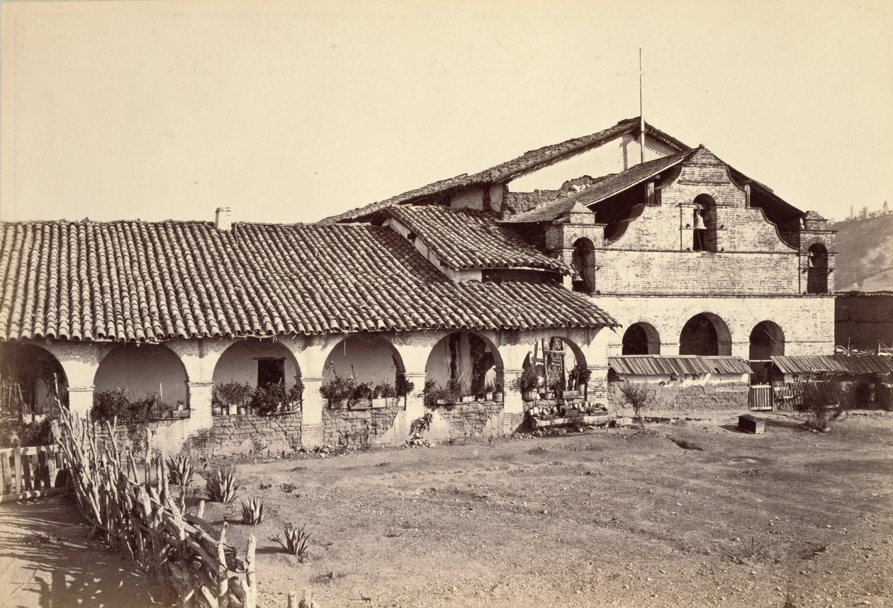 Mission, San Antonio de Padua av Carleton Watkins