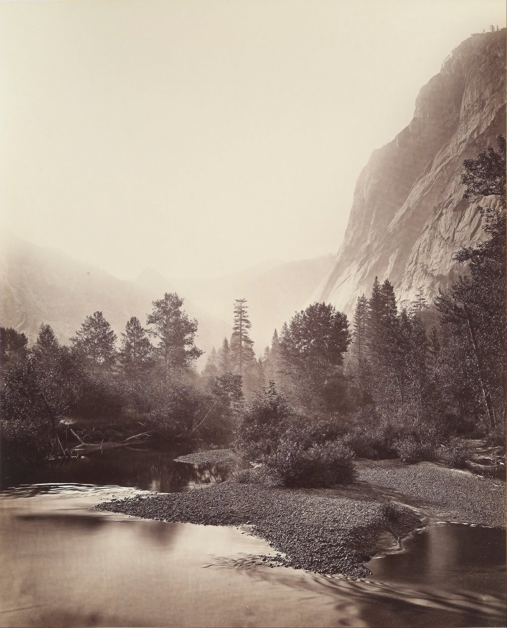 Mount Starr King, Yosemite, nr. 69 av Carleton Watkins