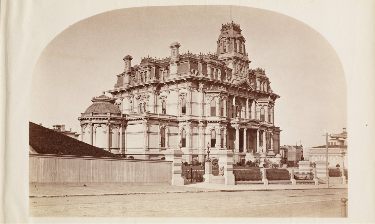 Bosted til Chas. Crocker. av Carleton Watkins