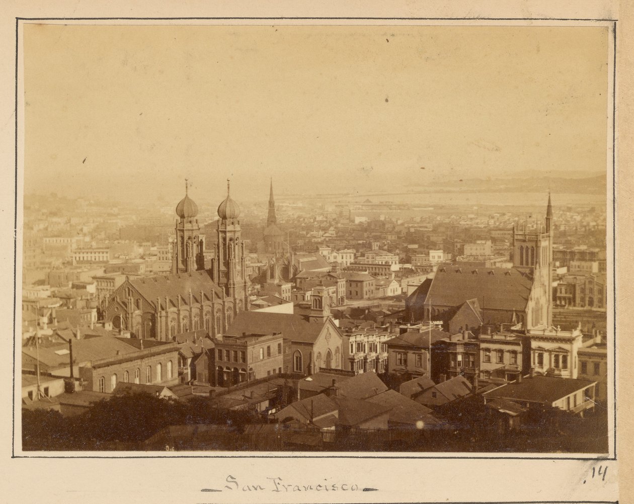 San Francisco av Carleton Watkins