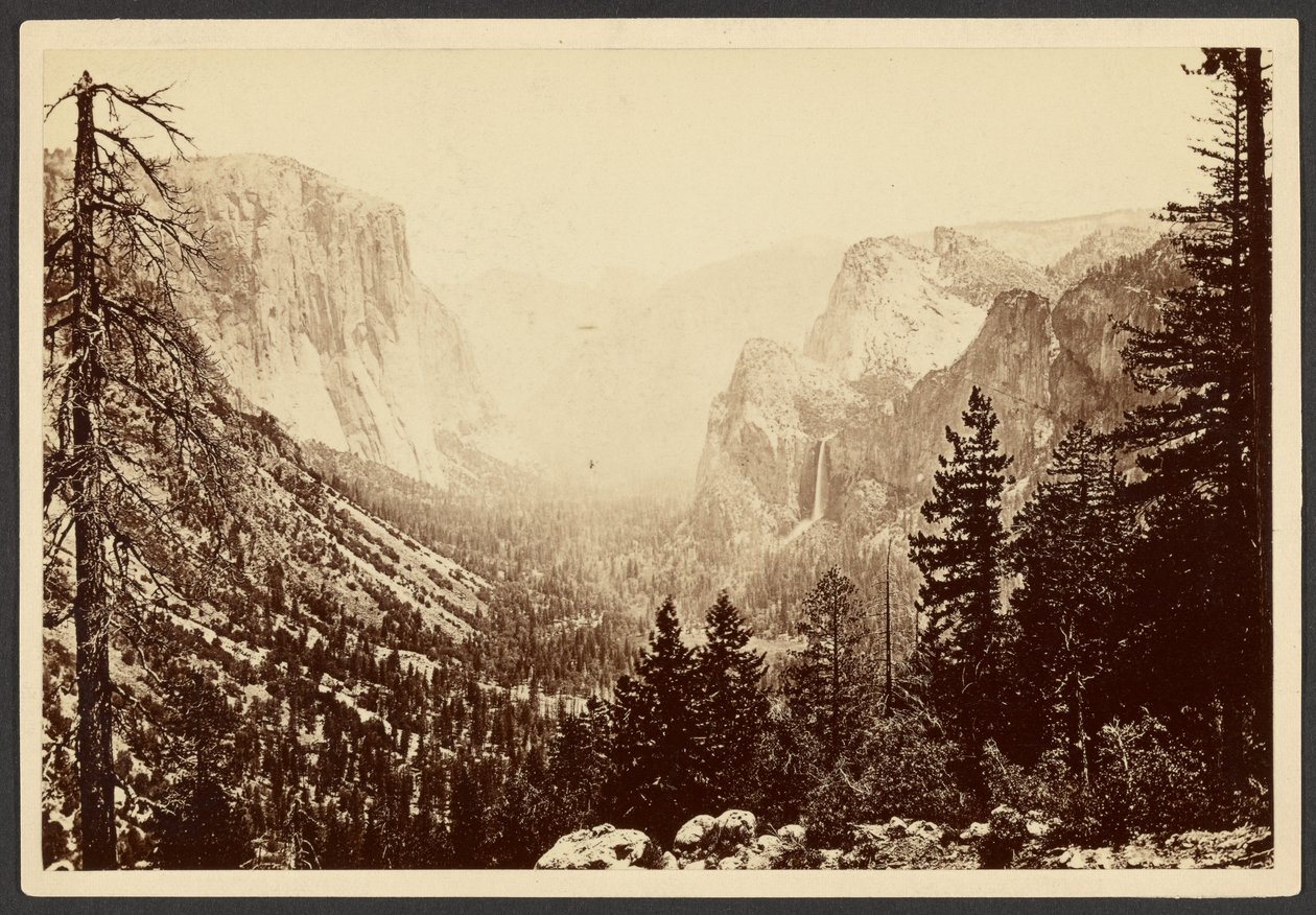 Yosemite fra Inspiration Point av Carleton Watkins