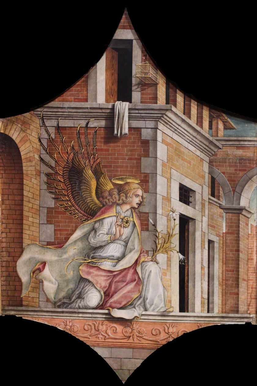 Altertriptyk, venstre vedlegg av Carlo Crivelli