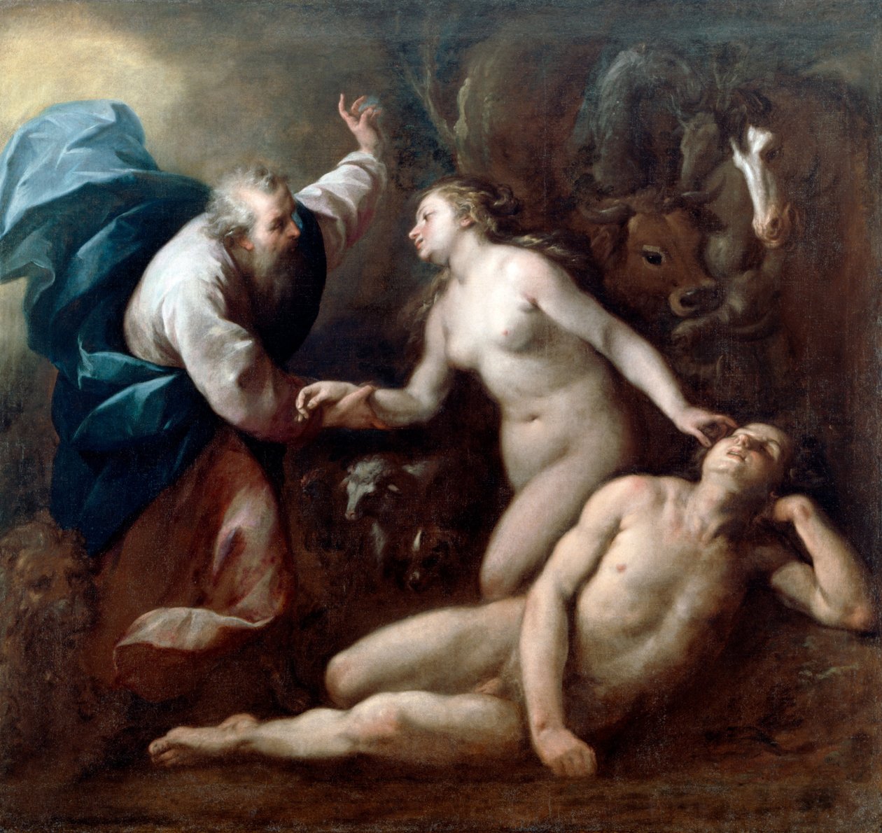 Skapelsen av Eva av Carlo Francesco Nuvolone