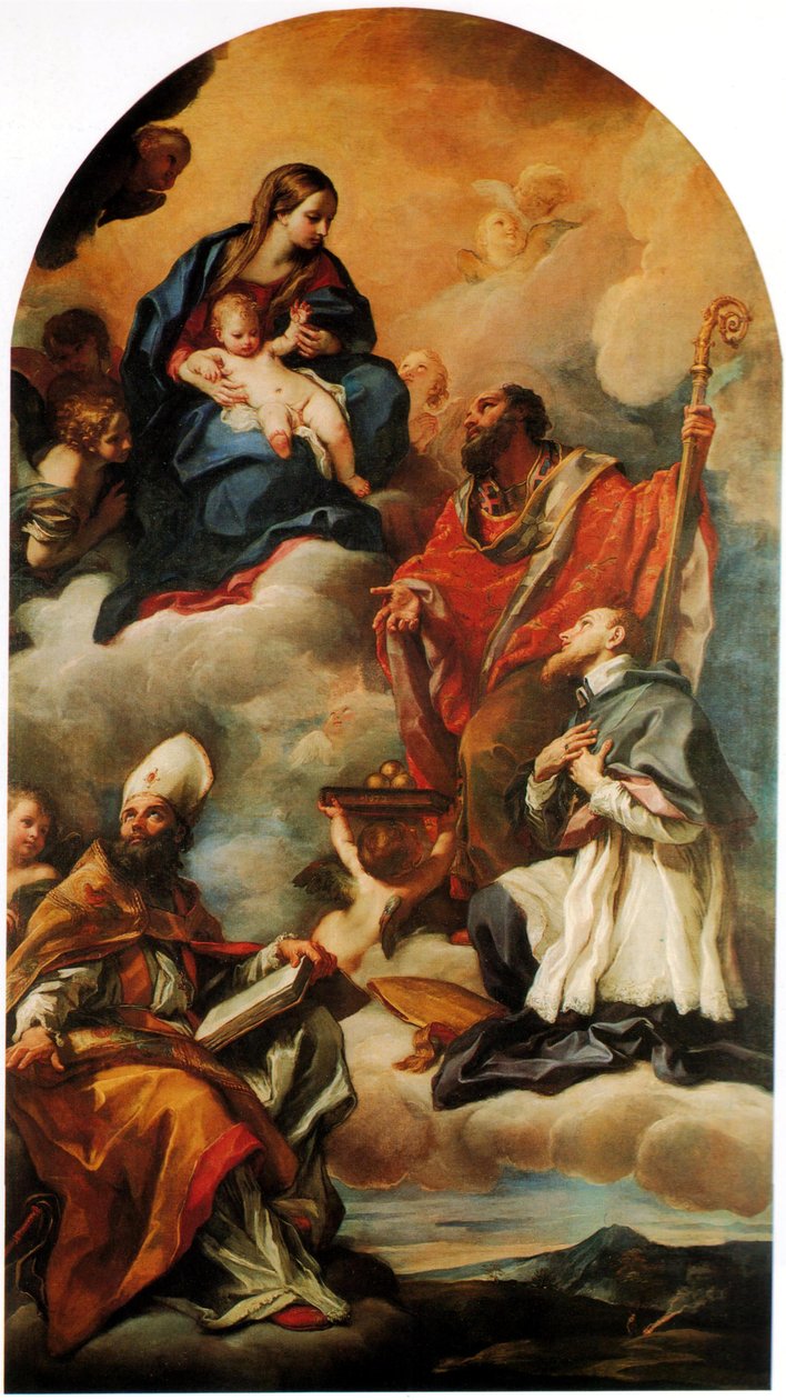 Altertavle av Pinacoteca av Ancona av Carlo Maratta