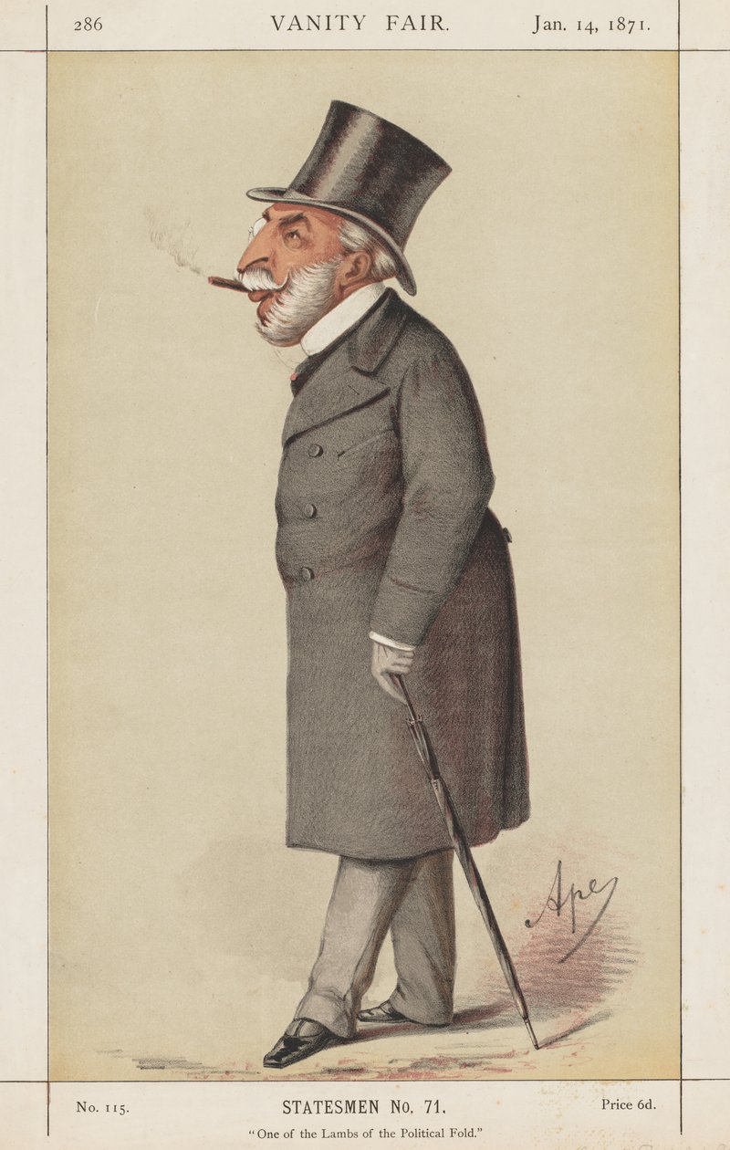 Vanity Fair: Statesman, nr. 71 "One of the Lambs of the Political Fold" av Carlo (Ape) Pellegrini