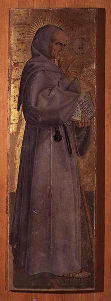 St John della Marca (tempera på panel) av Carlo (follower of) Crivelli