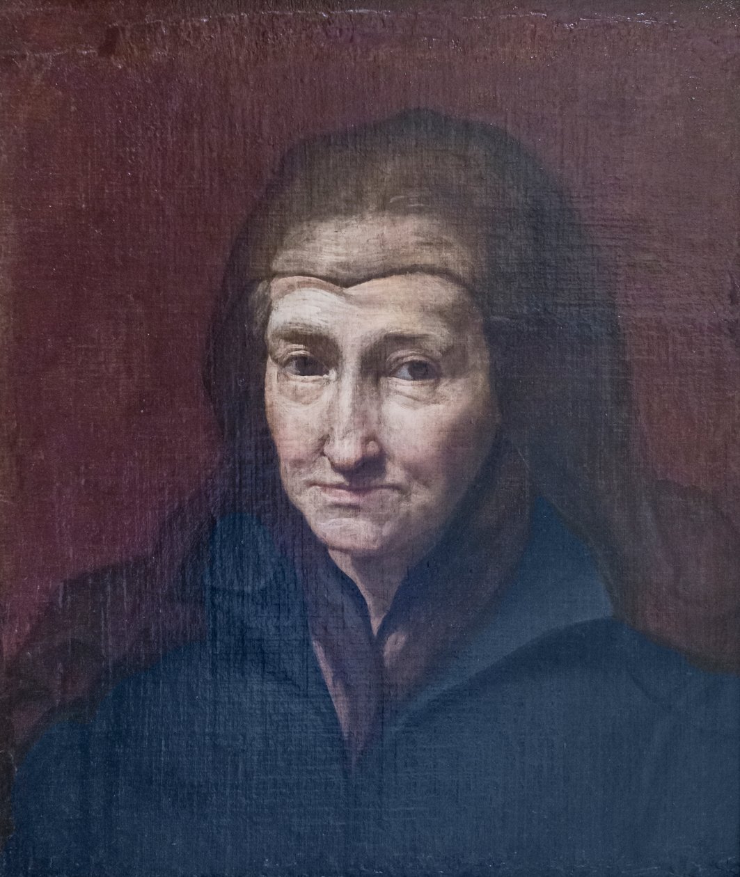 Portrett av en gammel kvinne av Carlo (follower of) Maratta or Maratti