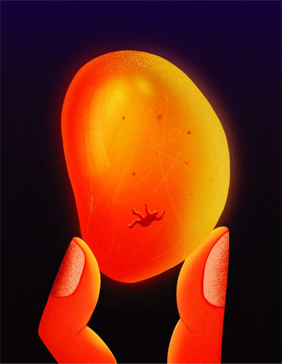 Rav, 2020 (digital illustrasjon) av Carlo Alberto Giardina