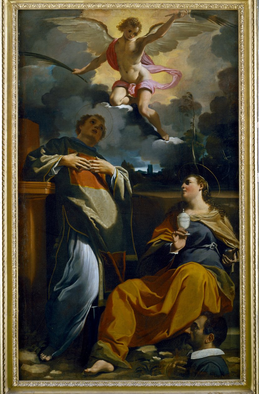 St Etienne, c1589-1632 av Carlo Bononi