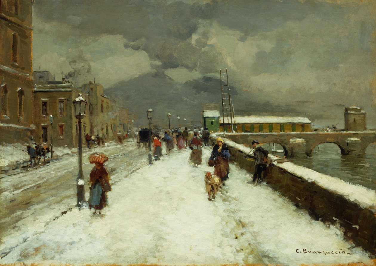 En brusende vinterdag, av Carlo Brancaccio