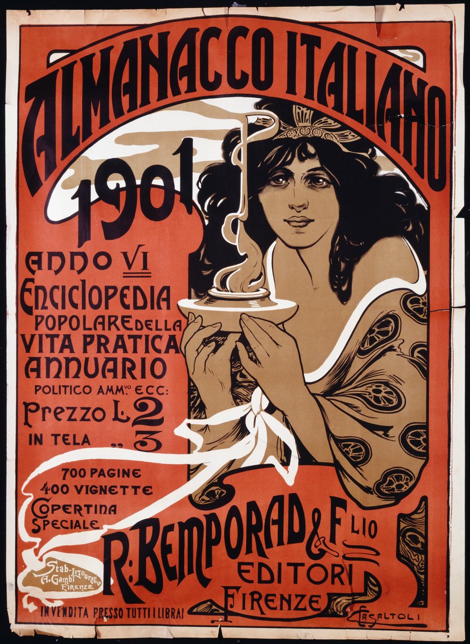 Italiensk almanakk, 1901, 1901 av Carlo Casaltoli