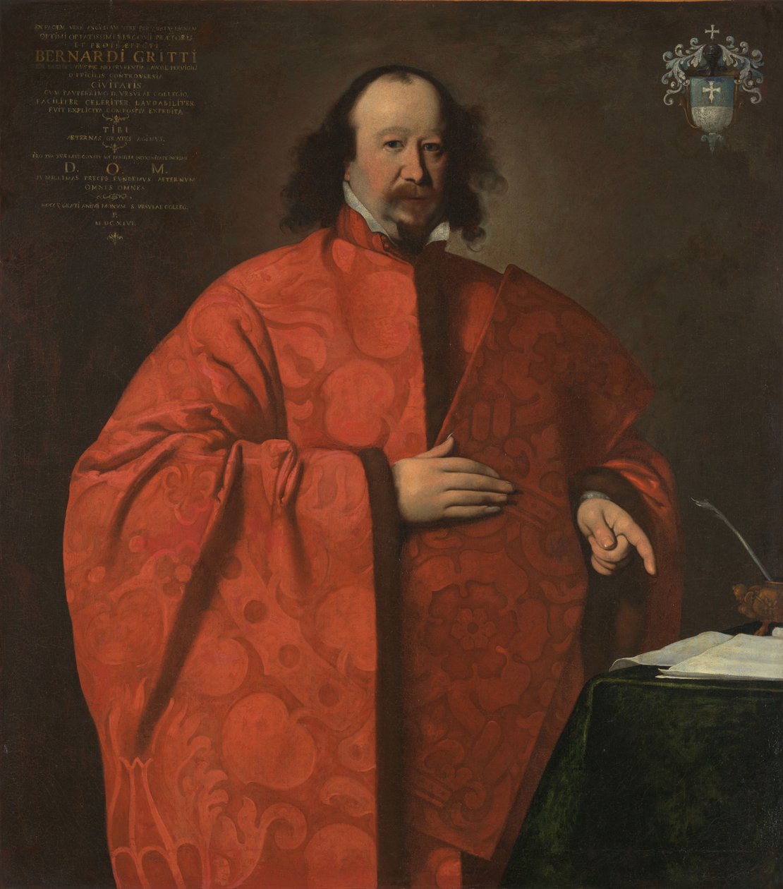 Bernardo Gritti, Proprefect of Bergamo av Carlo Ceresa