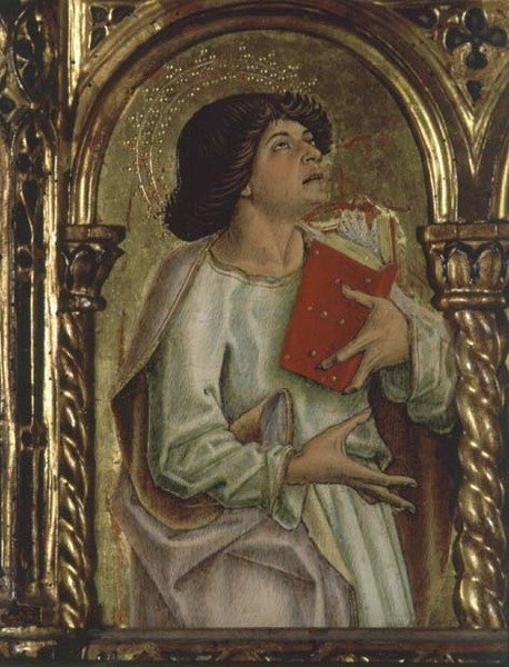 En apostel, detalj fra Sant