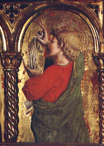 St. John the Evangelist, detalj fra Sant