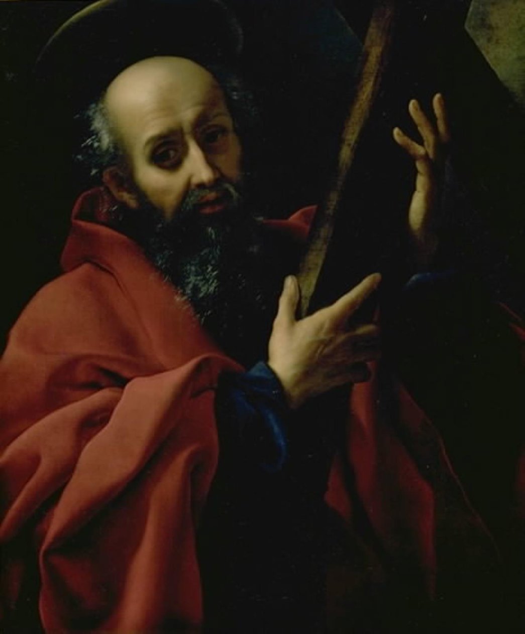 Apostelen den hellige Andreas av Carlo Dolci