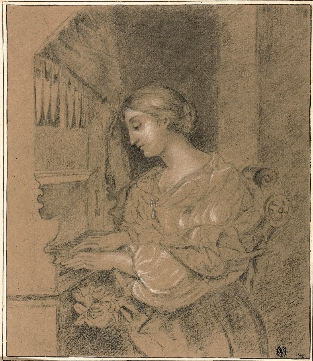 Hellige Cecilia av Carlo Dolci